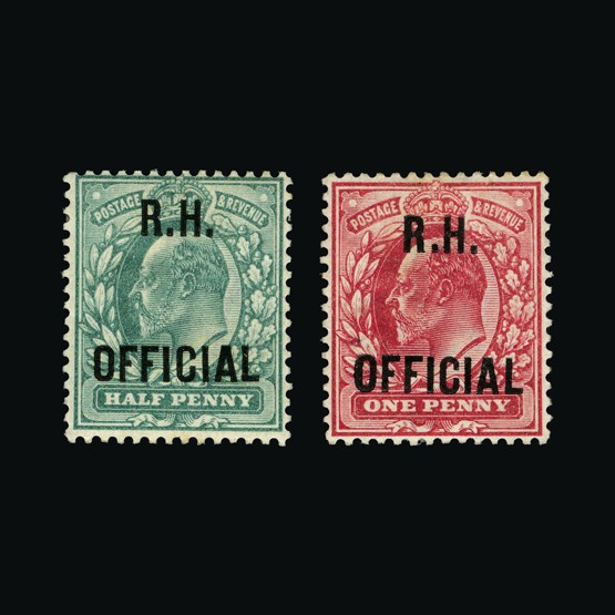 Lot 21333 - Great Britain - Officials 1902 - UPA UPA Sale #85 worldwide Collections Lot 21333 - Great Britain - Officials 1902 - UPA UPA Sale #85 worldwide Collections