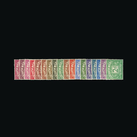 Lot 21334 - Great Britain - Postage Dues 1914 - UPA UPA Sale #85 worldwide Collections Lot 21334 - Great Britain - Postage Dues 1914 - UPA UPA Sale #85 worldwide Collections