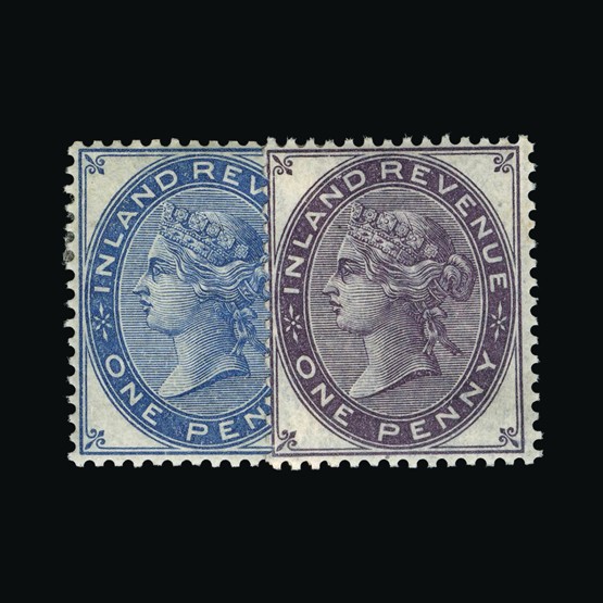 Lot 21346 - Great Britain - Postal Fiscals 1867-81 - UPA UPA Sale #85 worldwide Collections Lot 21346 - Great Britain - Postal Fiscals 1867-81 - UPA UPA Sale #85 worldwide Collections