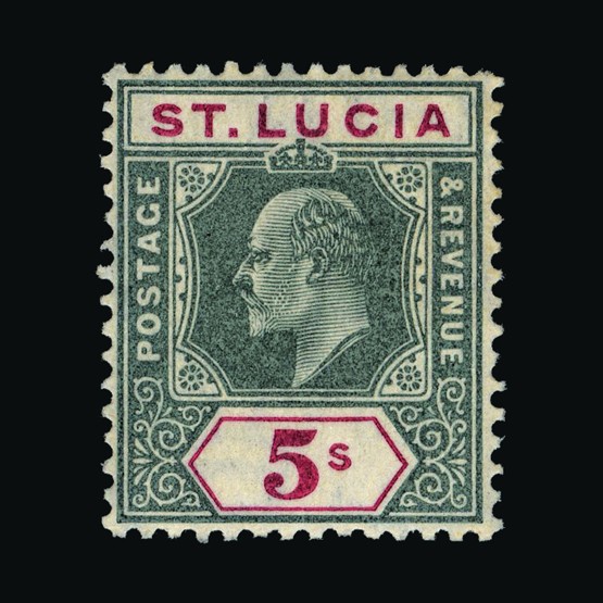Lot 21546 - st. lucia 1904-10 - UPA UPA Sale #85 worldwide Collections Lot 21546 - st. lucia 1904-10 - UPA UPA Sale #85 worldwide Collections