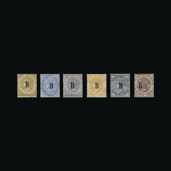 Lot 4213 - british post offices in siam 1882-5 -  UPA UPA Sale #85 worldwide Collections