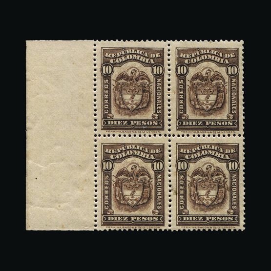 Lot 5749 - Colombia 1917 -  UPA UPA Sale #85 worldwide Collections