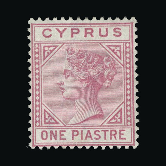 Lot 5922 - Cyprus 1881 -  UPA UPA Sale #85 worldwide Collections