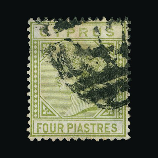 Lot 5926 - Cyprus 1881 -  UPA UPA Sale #85 worldwide Collections