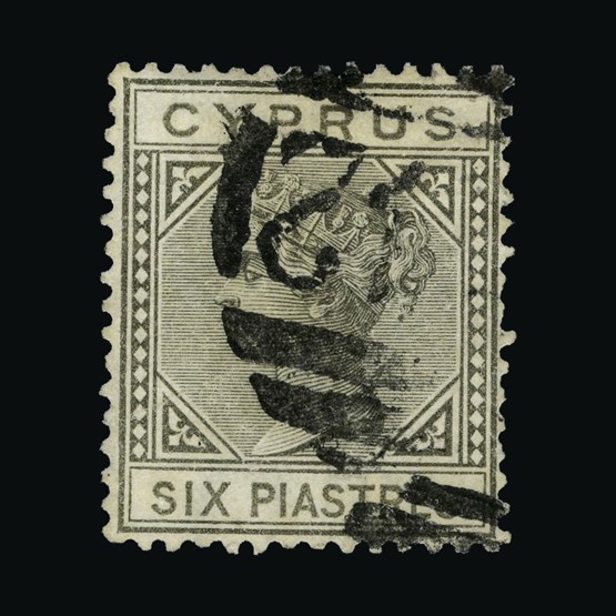 Lot 5927 - Cyprus 1881 -  UPA UPA Sale #85 worldwide Collections