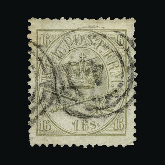 Lot 6126 - Denmark 1864 -  UPA UPA Sale #85 worldwide Collections