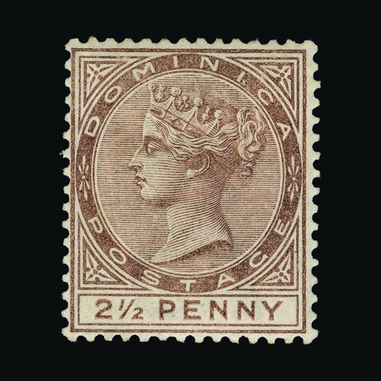 Lot 6232 - dominica 1883-86 - UPA UPA Sale #85 worldwide Collections Lot 6232 - dominica 1883-86 - UPA UPA Sale #85 worldwide Collections