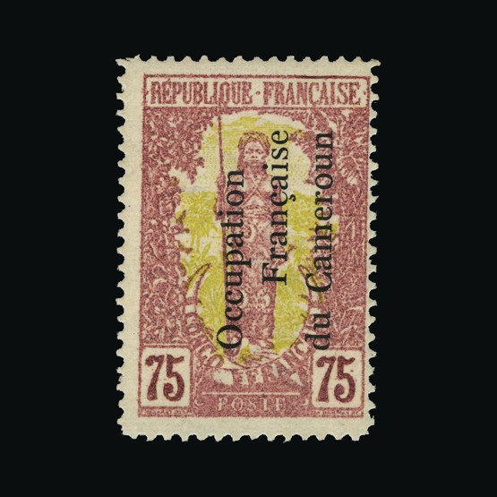 Lot 7283 - France - Colonies - Cameroun 1916 - UPA UPA Sale #85 worldwide Collections Lot 7283 - France - Colonies - Cameroun 1916 - UPA UPA Sale #85 worldwide Collections