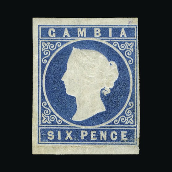 Lot 7710 - gambia 1869-72 -  UPA UPA Sale #85 worldwide Collections