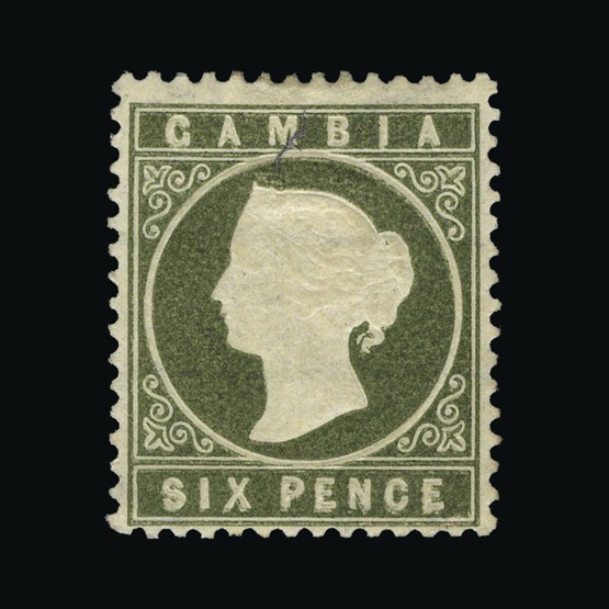 Lot 7724 - gambia 1886-93 -  UPA UPA Sale #85 worldwide Collections