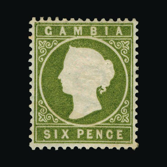 Lot 7726 - gambia 1886-93 -  UPA UPA Sale #85 worldwide Collections