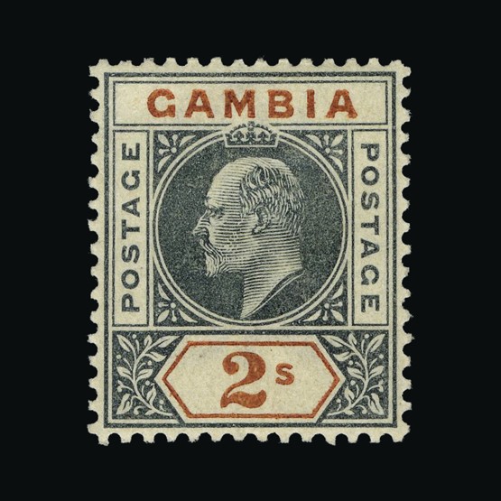 Lot 7729 - gambia 1902-05 -  UPA UPA Sale #85 worldwide Collections