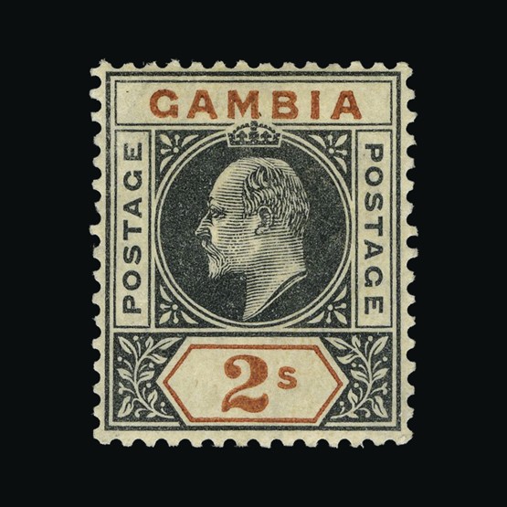 Lot 7732 - gambia 1904-06 -  UPA UPA Sale #85 worldwide Collections