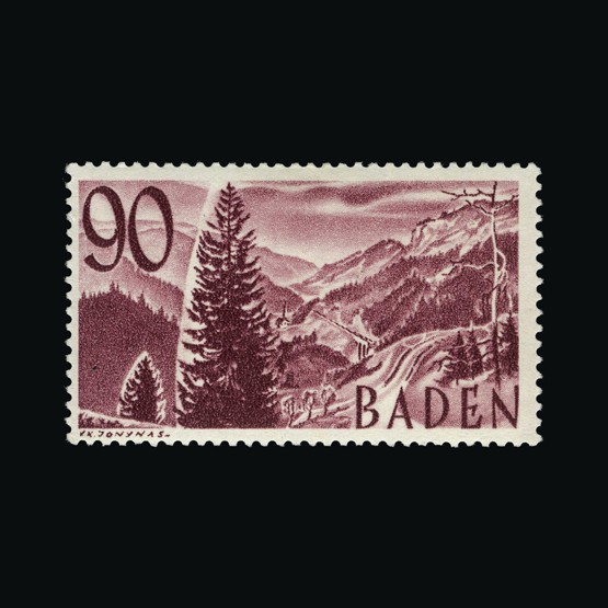 Lot 8005 - Germany - Allied Occupation - French Zone 1948 -  UPA UPA Sale #85 worldwide Collections
