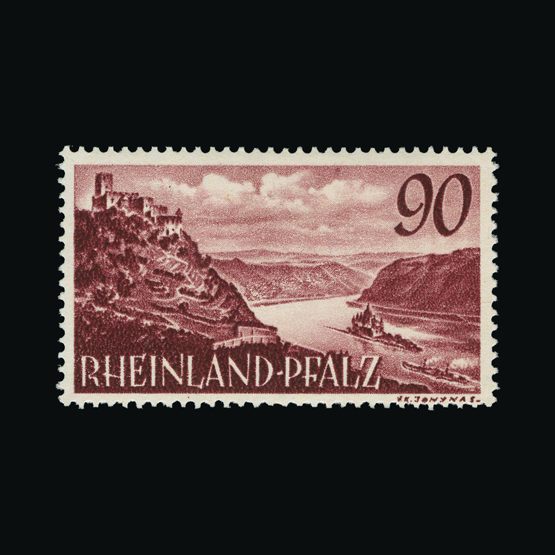 Lot 8011 - Germany - Allied Occupation - French Zone 1949 -  UPA UPA Sale #85 worldwide Collections