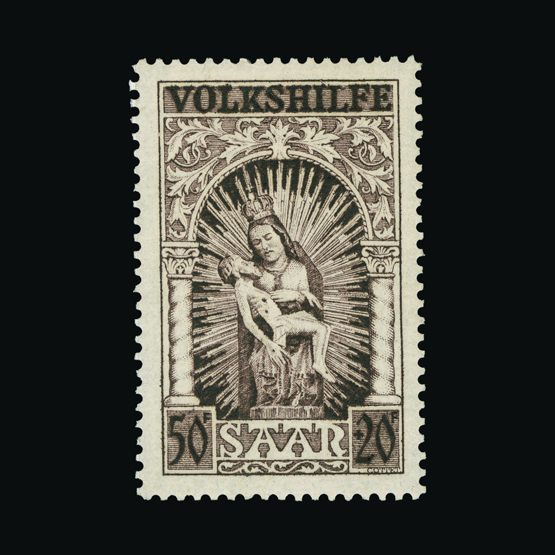 Lot 8218 - germany - saar 1949 -  UPA UPA Sale #85 worldwide Collections