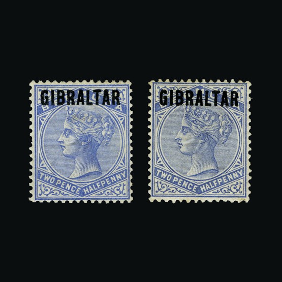 Lot 8304 - Gibraltar 1886 -  UPA UPA Sale #85 worldwide Collections