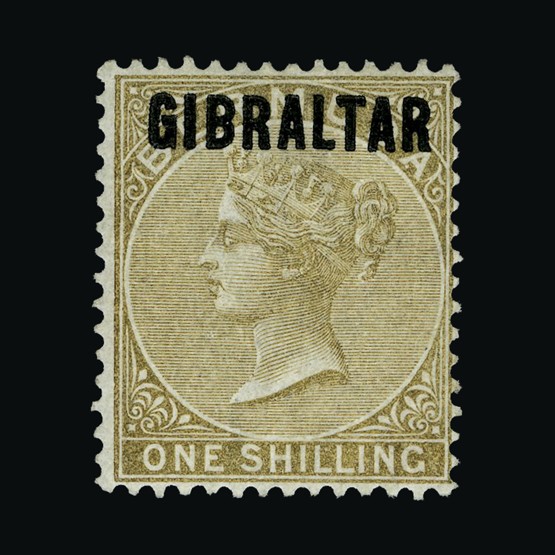 Lot 8309 - Gibraltar 1886 -  UPA UPA Sale #85 worldwide Collections