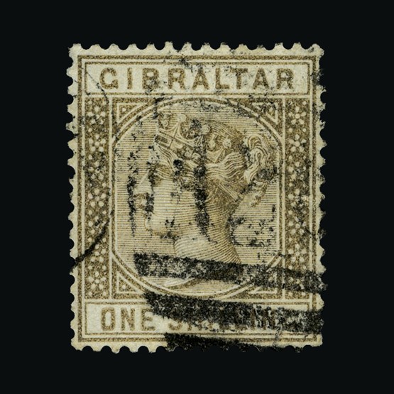 Lot 8321 - Gibraltar 1886-7 -  UPA UPA Sale #85 worldwide Collections