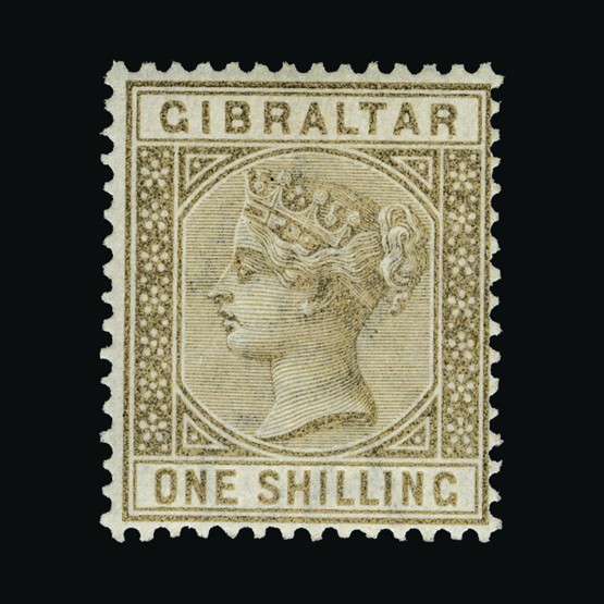 Lot 8322 - Gibraltar 1886-7 -  UPA UPA Sale #85 worldwide Collections