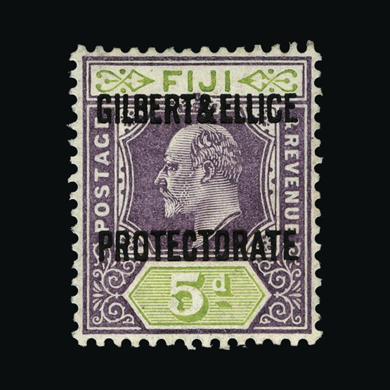 Lot 8526 - gilbert and ellice islands 1911 -  UPA UPA Sale #85 worldwide Collections