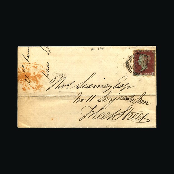 Lot 11001 - Great Britain - Covers - QV 1854-57 - UPA UPA Sale #86 worldwide Collections Lot 11001 - Great Britain - Covers - QV 1854-57 - UPA UPA Sale #86 worldwide Collections