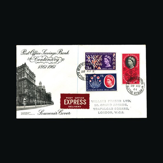 Lot 11062 - Great Britain - Covers - QEII 1961 - UPA UPA Sale #86 worldwide Collections Lot 11062 - Great Britain - Covers - QEII 1961 - UPA UPA Sale #86 worldwide Collections