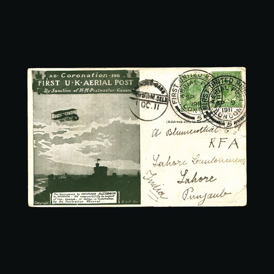Lot 11119 - Great Britain - Covers - Flown 1911 - UPA UPA Sale #86 worldwide Collections Lot 11119 - Great Britain - Covers - Flown 1911 - UPA UPA Sale #86 worldwide Collections