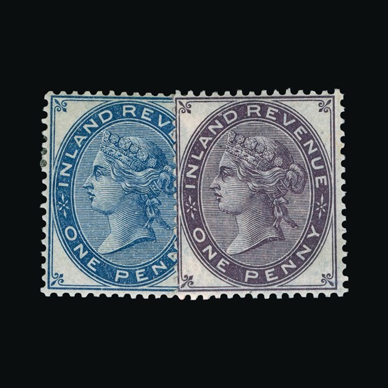 Lot 11320 - Great Britain - Postal Fiscals 1867-81 - UPA UPA Sale #86 worldwide Collections Lot 11320 - Great Britain - Postal Fiscals 1867-81 - UPA UPA Sale #86 worldwide Collections