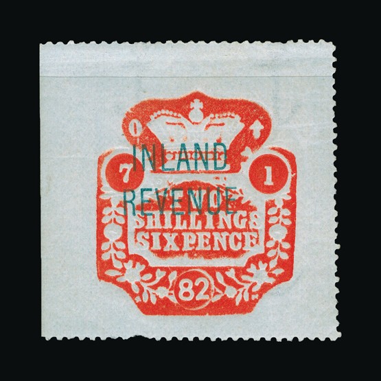 Lot 11322 - Great Britain - Postal Fiscals 1875-80 - UPA UPA Sale #86 worldwide Collections Lot 11322 - Great Britain - Postal Fiscals 1875-80 - UPA UPA Sale #86 worldwide Collections