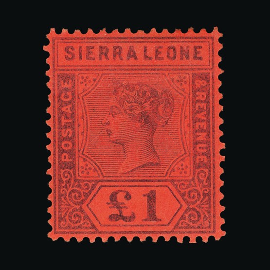 Lot 19074 - sierra leone 1896-97 - UPA UPA Sale #86 worldwide Collections Lot 19074 - sierra leone 1896-97 - UPA UPA Sale #86 worldwide Collections