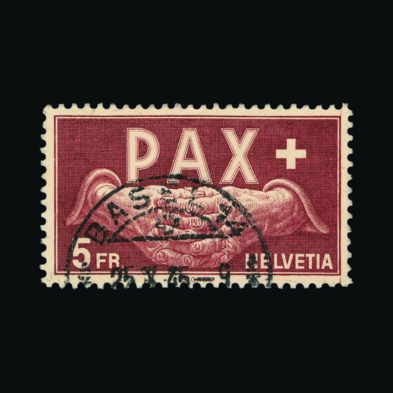 Lot 20759 - Switzerland 1945 -  UPA UPA Sale #86 worldwide Collections