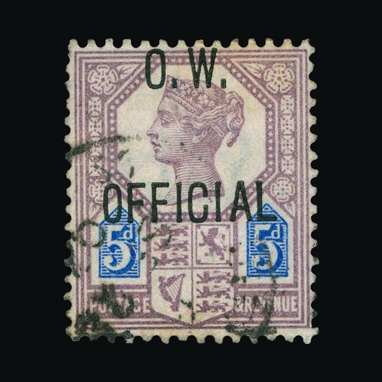Lot 22030 - Great Britain - Officials 1896-1902 - UPA UPA Sale #86 worldwide Collections Lot 22030 - Great Britain - Officials 1896-1902 - UPA UPA Sale #86 worldwide Collections