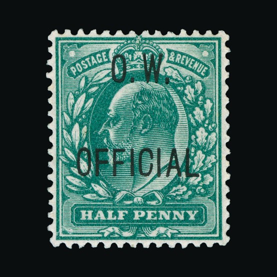 Lot 22031 - Great Britain - Officials 1902-03 - UPA UPA Sale #86 worldwide Collections Lot 22031 - Great Britain - Officials 1902-03 - UPA UPA Sale #86 worldwide Collections