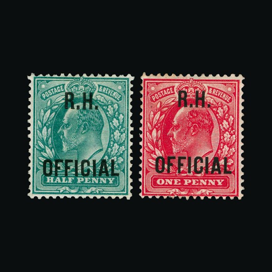 Lot 22033 - Great Britain - Officials 1902 - UPA UPA Sale #86 worldwide Collections Lot 22033 - Great Britain - Officials 1902 - UPA UPA Sale #86 worldwide Collections
