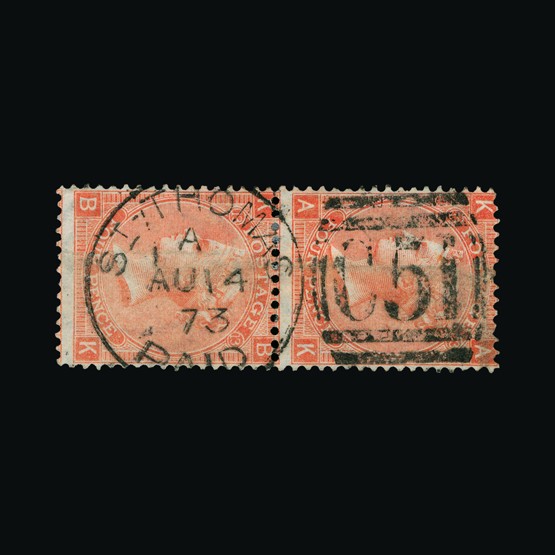Lot 22069 - GREAT BRITAIN - used abroad 1865-73 - UPA UPA Sale #86 worldwide Collections Lot 22069 - GREAT BRITAIN - used abroad 1865-73 - UPA UPA Sale #86 worldwide Collections
