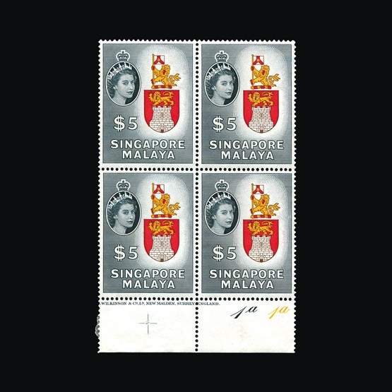 Lot 22329 - singapore 1955-59 - UPA UPA Sale #86 worldwide Collections Lot 22329 - singapore 1955-59 - UPA UPA Sale #86 worldwide Collections