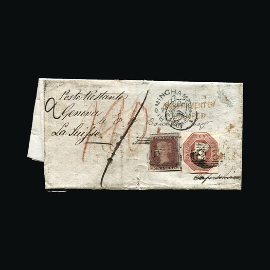 Lot 10173 - Great Britain - QV (embossed) 1852 -  UPA UPA Sale #87 worldwide Collections