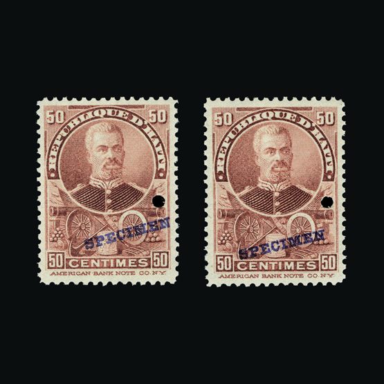 Lot 12743 - haiti 1898 -  UPA UPA Sale #87 worldwide Collections