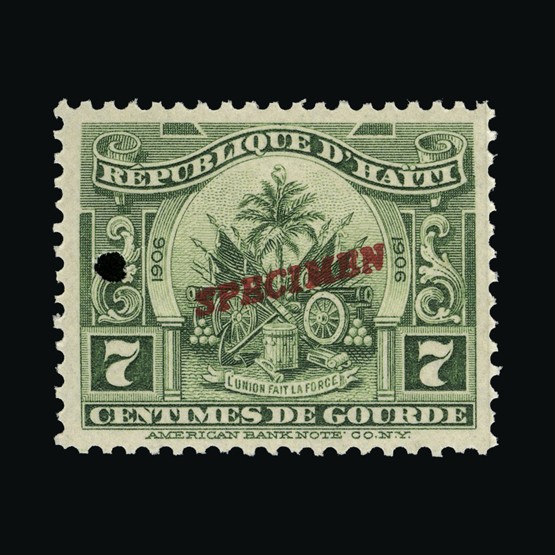 Lot 12749 - haiti 1906 -  UPA UPA Sale #87 worldwide Collections