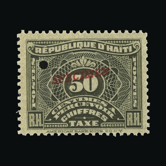 Lot 12750 - haiti 1906 -  UPA UPA Sale #87 worldwide Collections