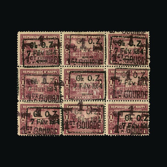 Lot 12755 - haiti 1919 -  UPA UPA Sale #87 worldwide Collections