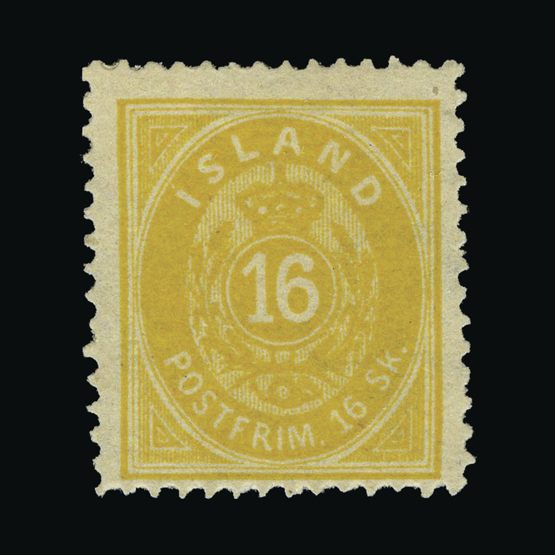 Lot 13330 - Iceland 1873 - UPA UPA Sale #87 worldwide Collections Lot 13330 - Iceland 1873 - UPA UPA Sale #87 worldwide Collections