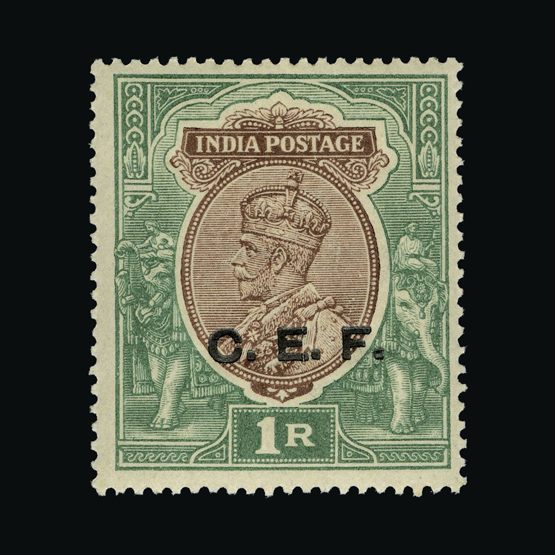 Lot 13653 - India - China Expeditionary Force 1914-22 -  UPA UPA Sale #87 worldwide Collections