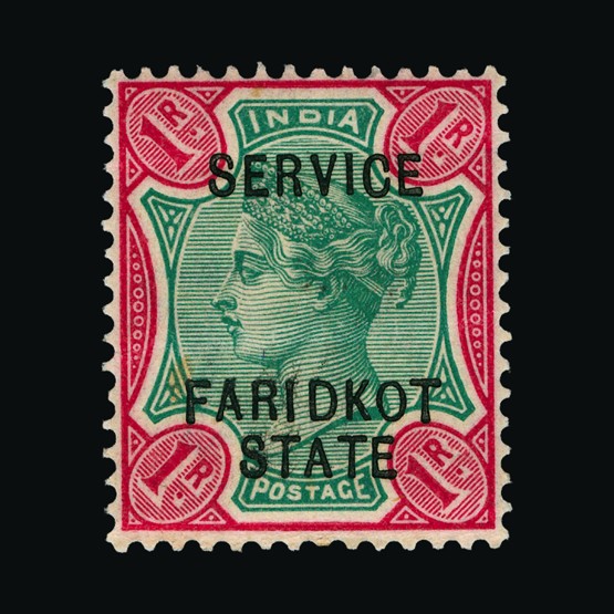 Lot 13757 - India - States - Faridkot 1887-98 - UPA UPA Sale #87 worldwide Collections Lot 13757 - India - States - Faridkot 1887-98 - UPA UPA Sale #87 worldwide Collections