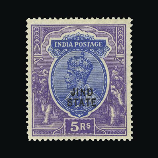 Lot 13805 - India - States - Jind 1913 - UPA UPA Sale #87 worldwide Collections Lot 13805 - India - States - Jind 1913 - UPA UPA Sale #87 worldwide Collections