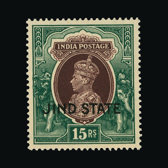 Lot 13810 - India - States - Jind 1937-38 - UPA UPA Sale #87 worldwide Collections Lot 13810 - India - States - Jind 1937-38 - UPA UPA Sale #87 worldwide Collections