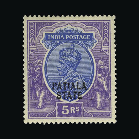 Lot 13855 - India - States - Patiala 1912-26 - UPA UPA Sale #87 worldwide Collections Lot 13855 - India - States - Patiala 1912-26 - UPA UPA Sale #87 worldwide Collections