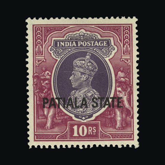 Lot 13860 - India - States - Patiala 1937-38 - UPA UPA Sale #87 worldwide Collections Lot 13860 - India - States - Patiala 1937-38 - UPA UPA Sale #87 worldwide Collections