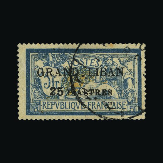 Lot 14970 - Lebanon 1924 -  UPA UPA Sale #87 worldwide Collections
